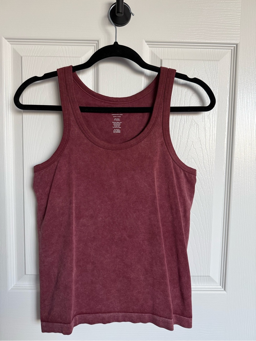 BKE CORE MAROON SEAMLESS TANK TOP